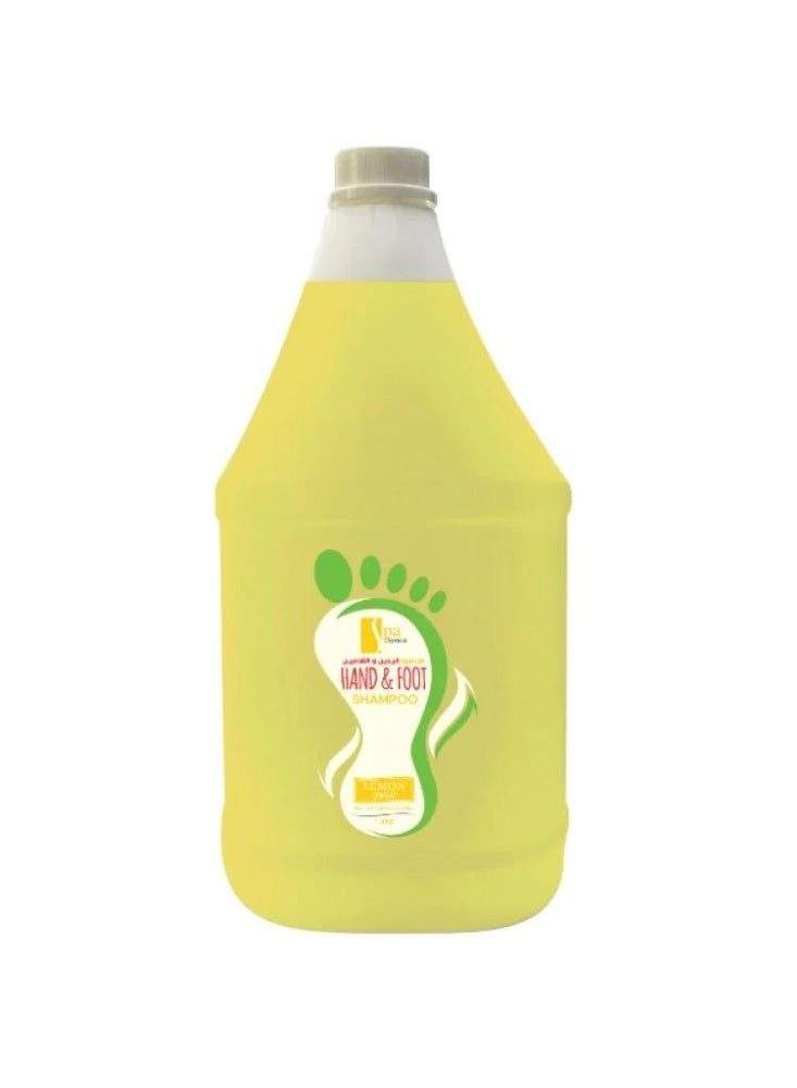 Spa System Lemon Hand & Foot Shampoo, Gallon