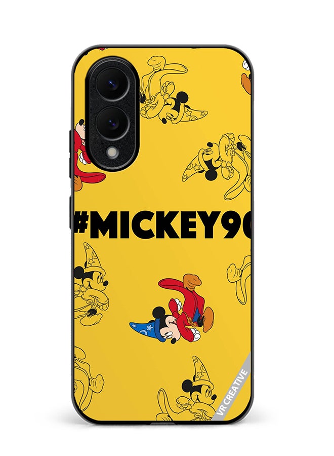 Protective Case Cover For Samsung Galaxy S25 Edge Mickey 90 Design Multicolour