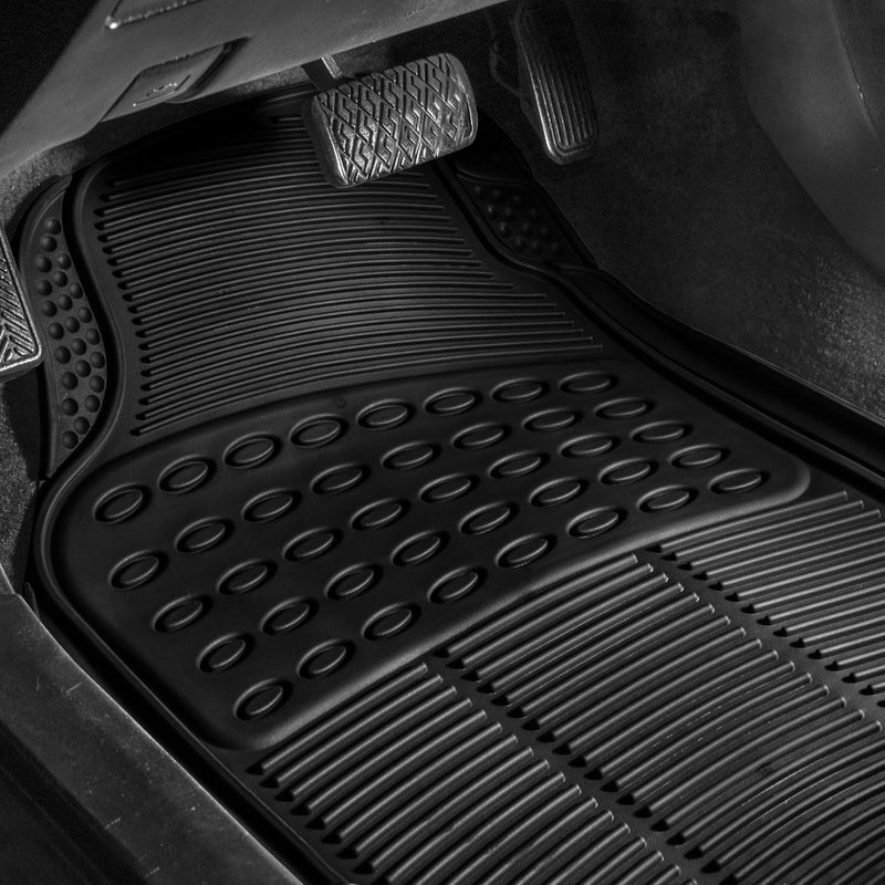 Heavy Duty Rubber Floor Mats - Black - Image 2