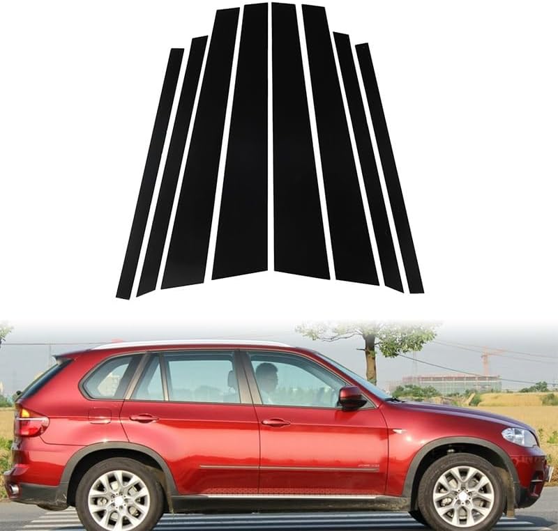 DEMULAX 8Pcs Car Pillar Post Trim for BMW X5 E70 - Image 4