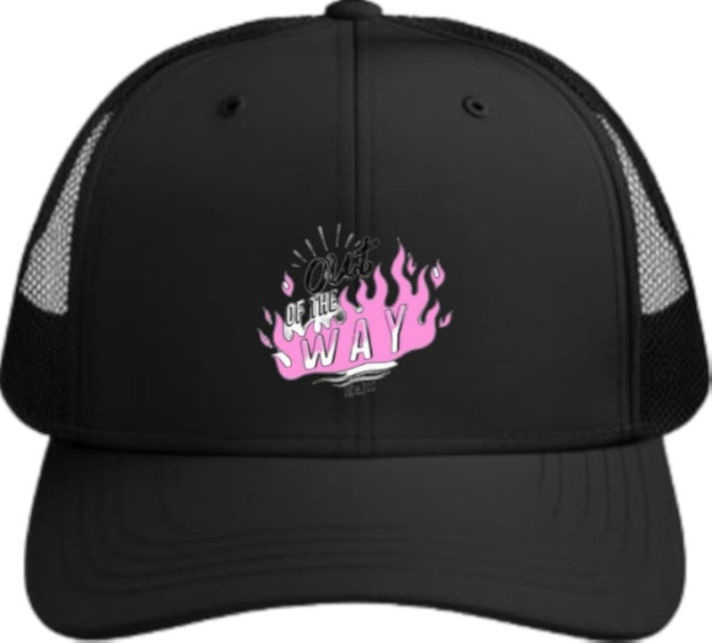 Out OF THE WAY Planets unisex baseball cap Black