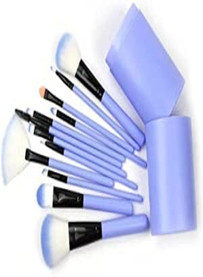 LOVE BITE Makeup Brush Sets - 12 Pcs Makeup Brushes for Foundation Eyeshadow Eyebrow Eyeliner Blush Powder Concealer Contour - Image 4