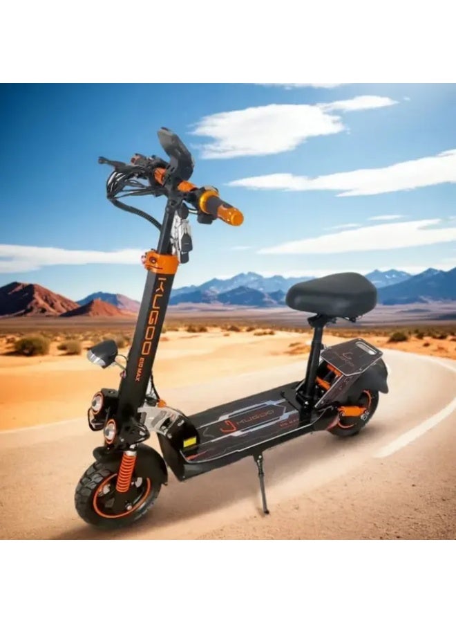 Kugoo E10 Max 48V 15AH Battery 2000W Motor Foldable Electric Scooter for Adults - Image 5