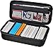 ALKOO Premium Trading Card Carrying Case Hard Shell TCG Travel Storage Bag with Dividers Shoulder Strap Holds 1000 Sleeved Cards or Deck Boxes Compatible with MTG Sports Cards - Image 3