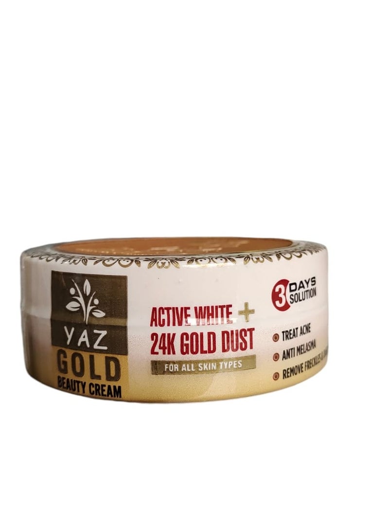 ياز مجموعة تجميلية من الذهب الأبيض عيار 24 قيراطًا مكونة من 3 قطع - Image 3