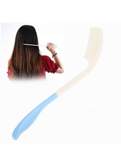 Semme Long Comb Semme Long Handle Soft Comb And Brush Long Handled Comb And Brush Set Long Handle Comb Hair Brush Antislip Ergonomic Long Comb Reach(Comb)  - Image 1