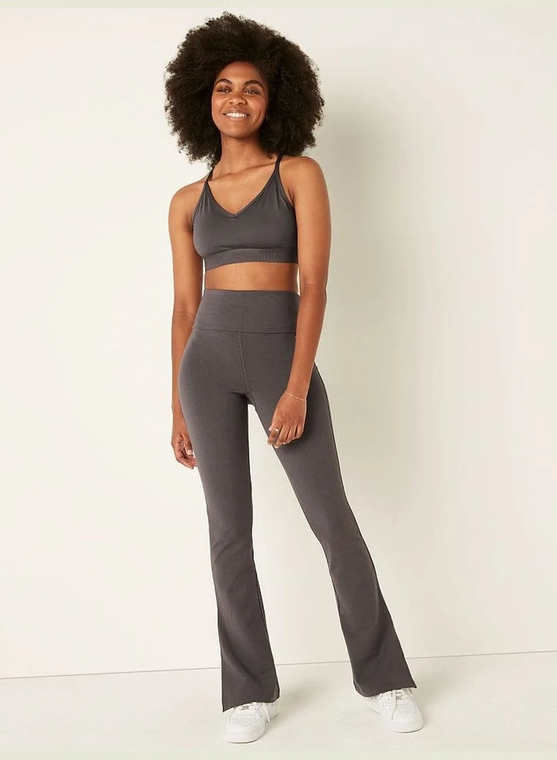 PINK Performance Cotton Fold Over Yoga Pants