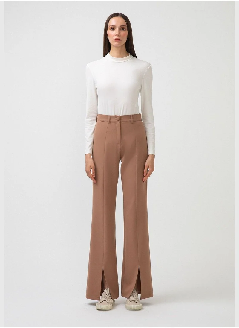 Touche SLIT CREPE TROUSERS