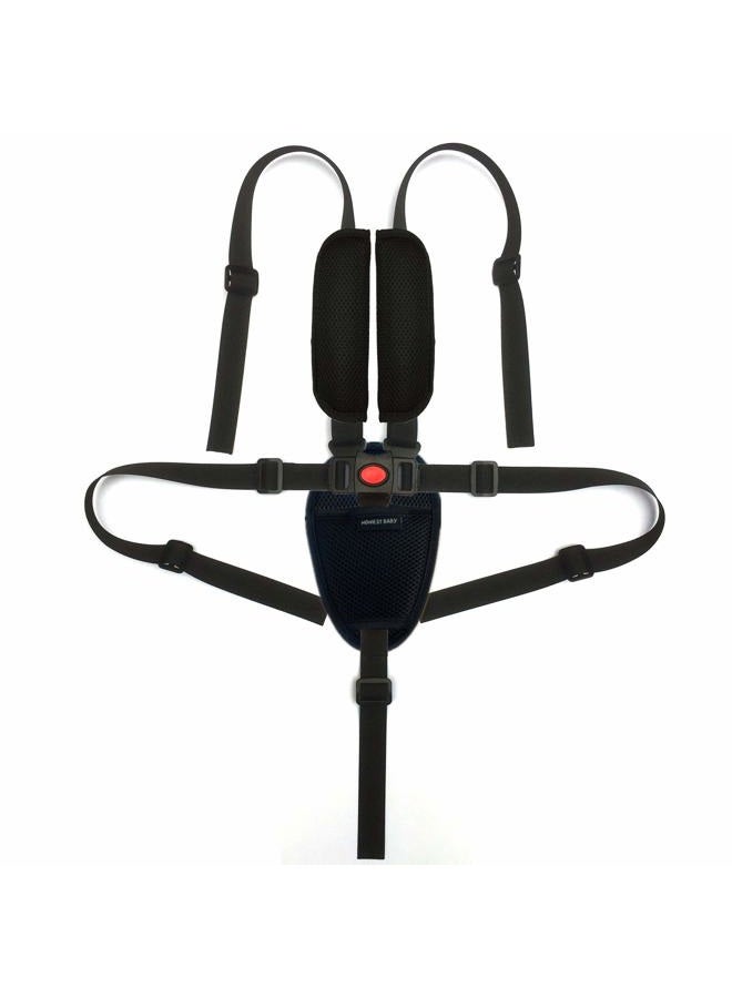 at Se Belt by AT,5/3/2 Point Adjustable for Baby Kid Safe Strap for Stroller High Chair (Include Shoulder Pads & Guarding Pad) - Image 1