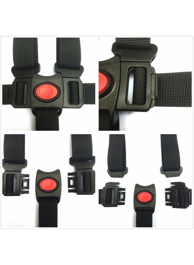 at Se Belt by AT,5/3/2 Point Adjustable for Baby Kid Safe Strap for Stroller High Chair (Include Shoulder Pads & Guarding Pad) - Image 4