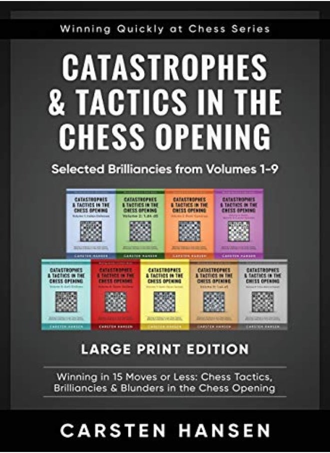 null - Catastrophes & Tactics In The Chess Opening Selected Brilliancies From Volumes 19 Large Print E by Hansen, Carsten Paperback - Image 1
