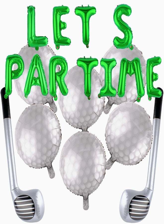 SENEMO Let's Partee Time Golf Party Decorations for Birthday Party Decorations, Golf Themed Events & Party Favors - Image 1