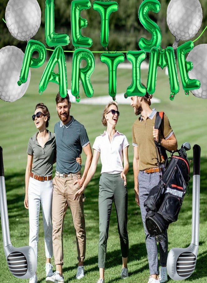 SENEMO Let's Partee Time Golf Party Decorations for Birthday Party Decorations, Golf Themed Events & Party Favors - Image 5