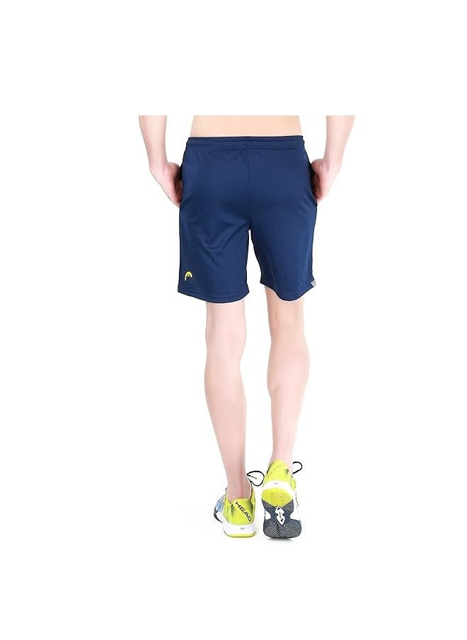 HEAD - HBS-1091 Badminton Shorts |Size: Large | Material: Polyester | Wicking & Cooling properties | Elasticated Waistband | Side Slip in Pockets | Flexible, Breathable and Comfortable - Image 1