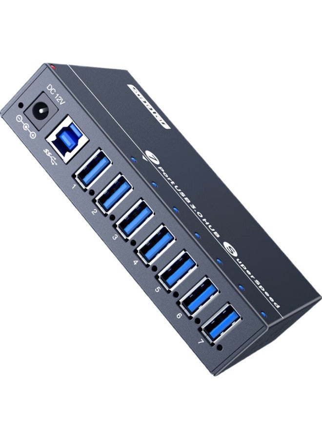 SIPOLAR Usb3.0 Hub Expander Dock High Speed 10-Port Hub Industrial Grade A-173 (1M) Splitter Expansion Dock Computer Converter One Drag Multiple Single Port 1A With Power - Image 2