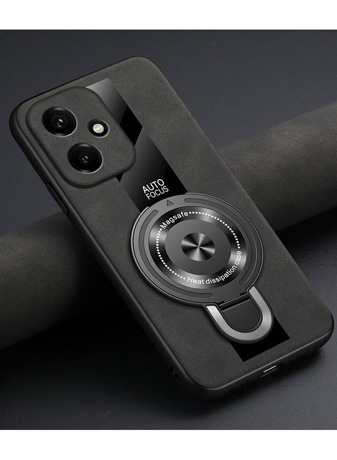 عام غطاء جلدي لهونر 400 - بحلقة دعم خفية، غطاء غير لامع مقاوم لبصمات الأصابع، مع حماية شاملة للعدسات. - Image 1