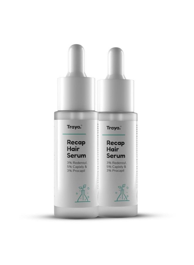 Traya Natural Hair Growth Serum With 3% Redensyl, 5% Capixyl, 3% Procapil For Increasing Hair Thickness, Natural Dht Blocker, For Hair Fall Control & Growth (60Ml) - Image 1