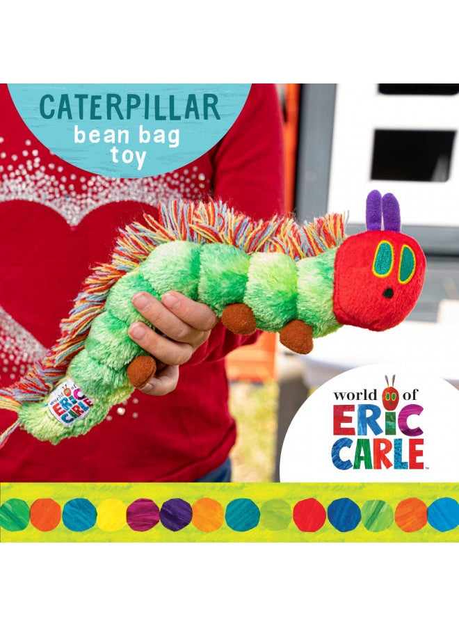 Kids Preferred KIDS PREFERRED World of Eric Carle, The Very Hungry Caterpillar Bean Bag Toy, 10 inches - Image 2
