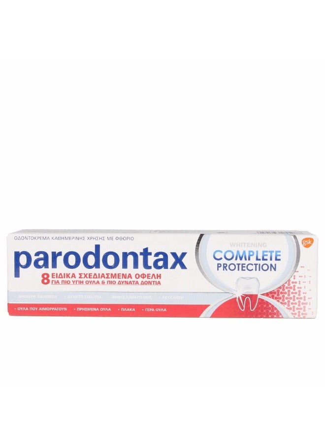 Parodontax Whitening Complete Protection Toothpaste 75ml - Image 1