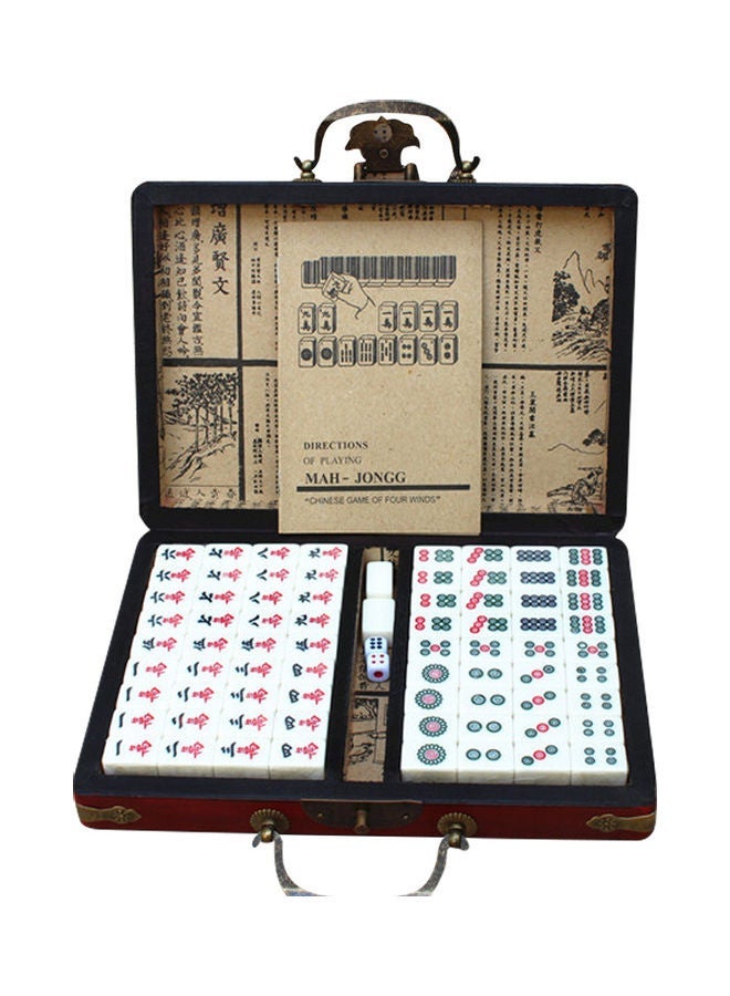 Portable Mini Mahjong Box - Image 1