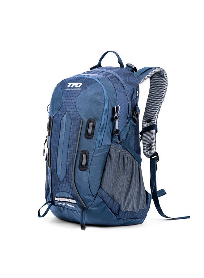 Tfo Four Sisters Mountain Series Outdoor Backpack, Functional Casual Pack Hiking And Mountaineering Bag D910033, Blue, 40l - Image 1