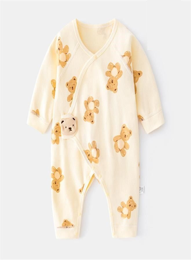 3 قطعة تناسب الطفل - الربيع والخريف سلسلة - ملابس الأطفال حديثي الولادة - 100 ٪ من القطن الخالص - بيبي منامة مثالية - مناسبة للبنين والبنات - الخيار المثالي للأنشطة في الهواء الطلق ( 59 سم ) - Image 2