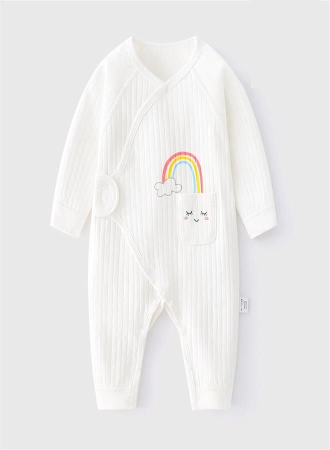 3 قطعة تناسب الطفل - الربيع والخريف سلسلة - ملابس الأطفال حديثي الولادة - 100 ٪ من القطن الخالص - بيبي منامة مثالية - مناسبة للبنين والبنات - الخيار المثالي للأنشطة في الهواء الطلق ( 59 سم ) - Image 3