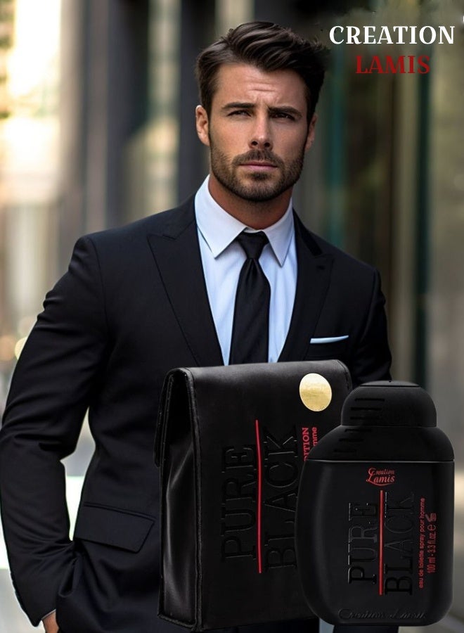 Creation Lamis 8 Pieces Pure Black Perfume 100ML - Image 2