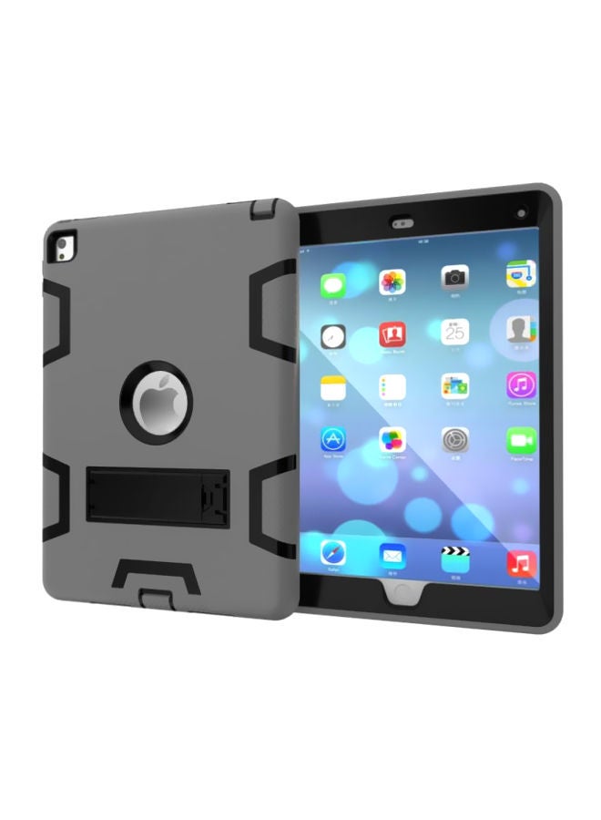 NIBEMINENT Defender Case Cover With Kickstand For Apple iPad Pro 9.7-Inch Black/Grey 