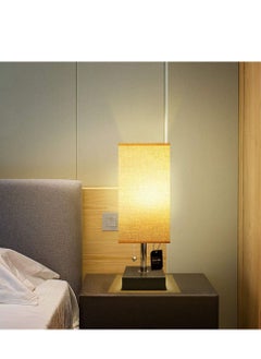 Sharpdo Usb Charging Cloth Cover Table Lamp  - Image 3