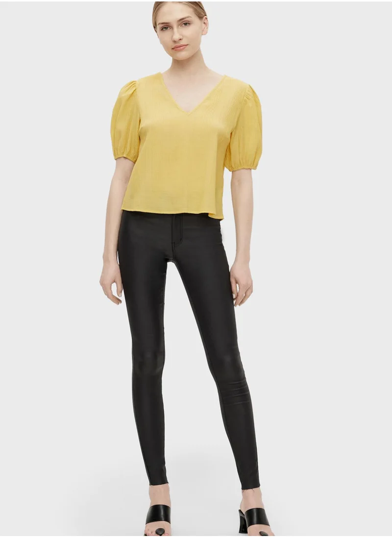 Object Puff Sleeve Top