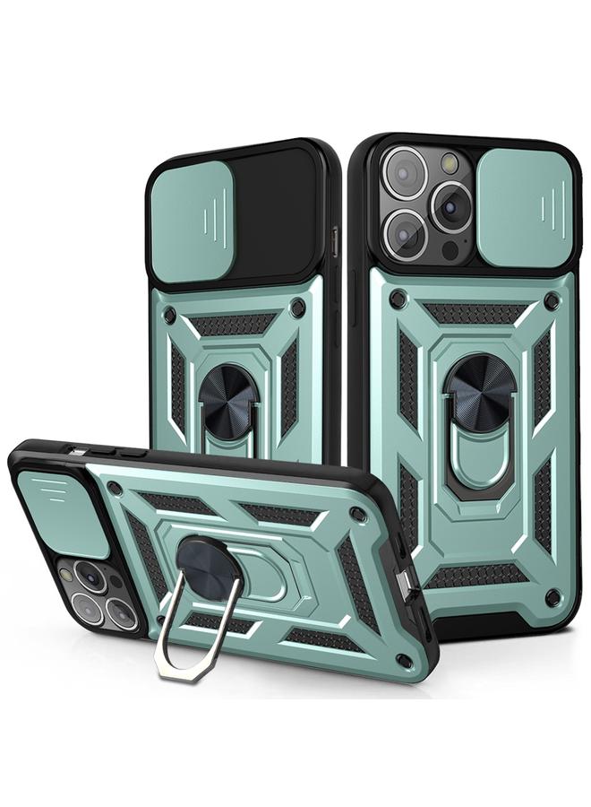 S-TOP Case For iPhone 13 Sliding Camera Cover Design TPU+PC Protective Case - Image 1