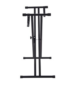 Generic Double Braced Keyboard Stand X-Frame Electric Organ Holder Keyboard Bench with Rubber Feet  - Image 4