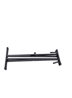 Generic Double Braced Keyboard Stand X-Frame Electric Organ Holder Keyboard Bench with Rubber Feet  - Image 5