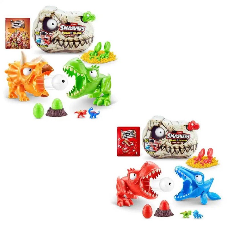 Smashers Dino Island T-Rex Battles! Playset (Assorted) - Image 2