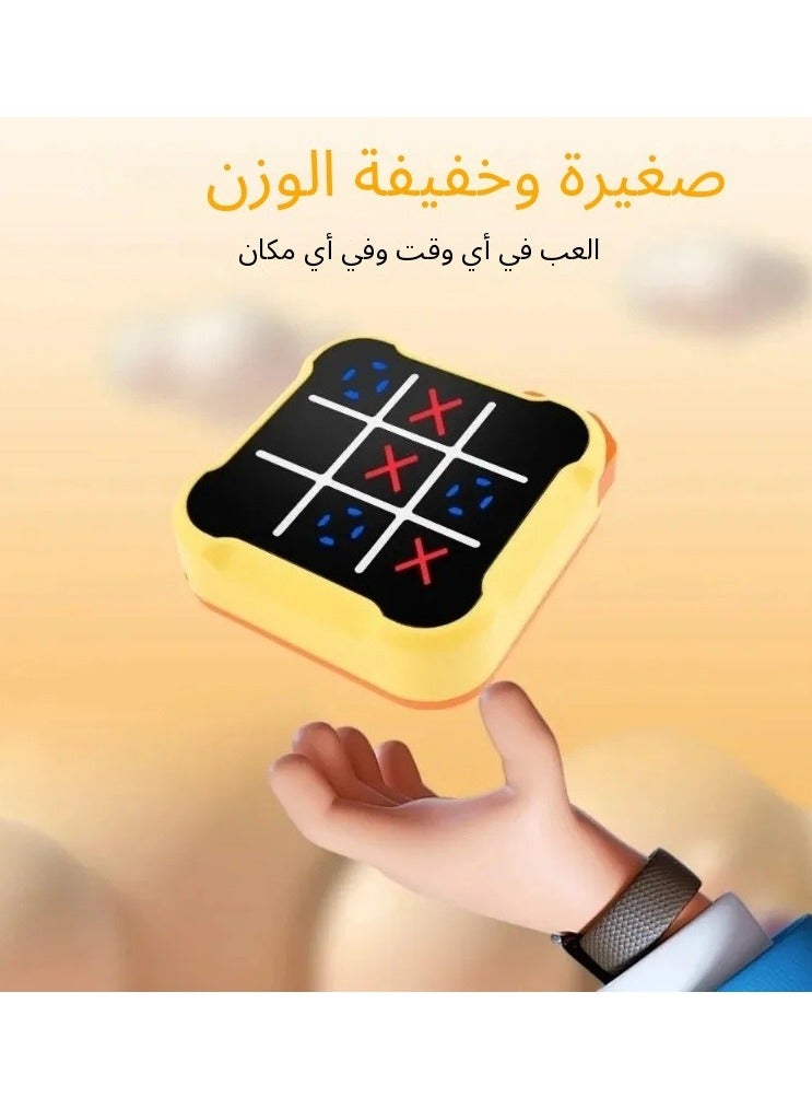 Smart Electronic Tic-Tac-Toe Game Console - Interactive Logic Training & Educational Puzzle Toy for Kids, Portable Tabletop Learning Aid Device  - Image 5