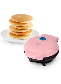 DASH Mini Maker Electric Round Griddle for Individual Pancakes, Cookies, Eggs & other on the go Breakfast, Lunch & Snacks with Indicator Light + Included Recipe Book - Pink