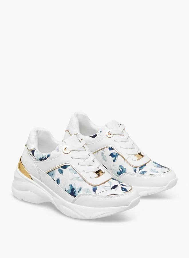 Flora Bella Women Floral Print Sneakers