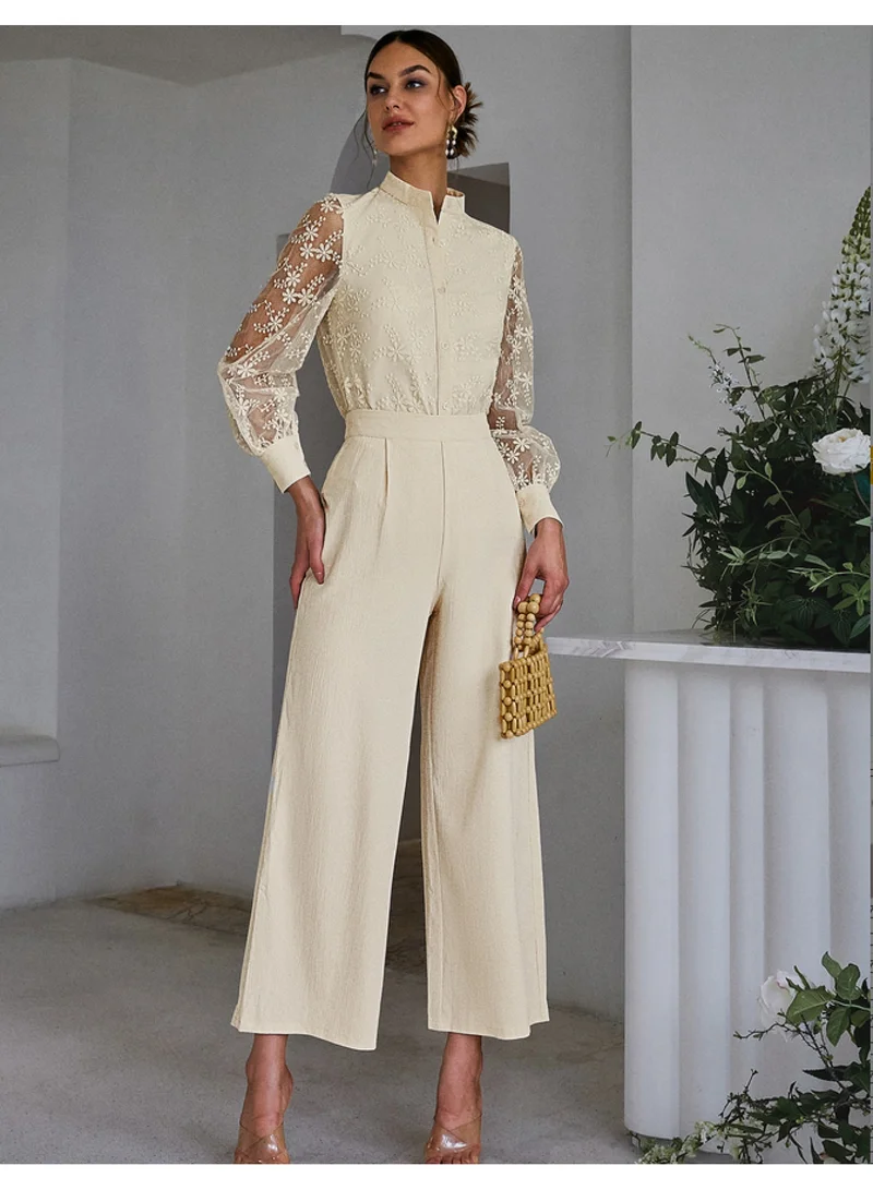 SIMPLEE Women's 2-Piece Outfit Set - Matching Top & Pants for Stylish Look
