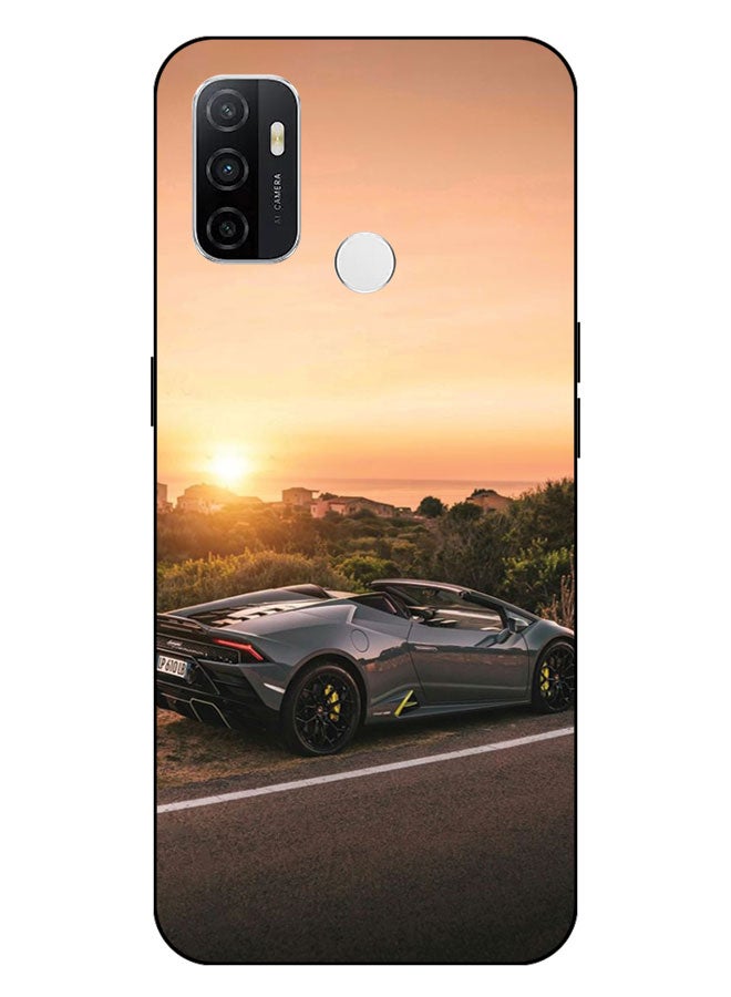 EYE CATCH Printed Protective Case Cover For Oppo A11s  -  Lamborghini Key Chain - Image 1