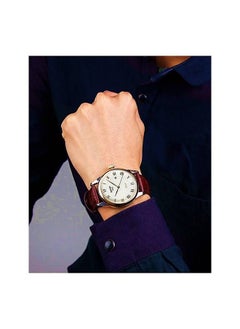 SKMEI SKMEI Business Smart Casual Quartz Leatherband Wrist Watch 9058  - Image 5