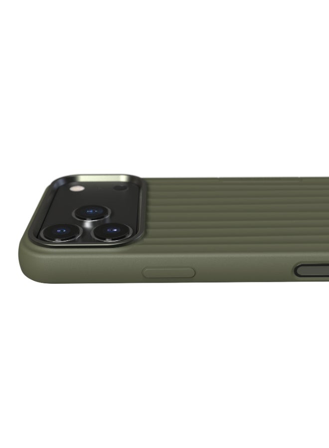 Nudient Bold Case w/ MagSafe for Apple iPhone 17 Pro Max 6.9" | Drop Protection, Shock Absorbing Cover, Smooth Silicon Grip, Slim & LightWeight, Eco-Friendly, Wireless Charging - Olive Green - Image 5