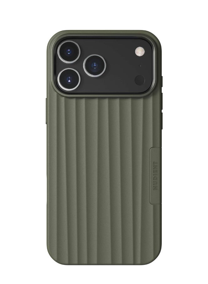 Nudient Bold Case w/ MagSafe for Apple iPhone 17 Pro Max 6.9" | Drop Protection, Shock Absorbing Cover, Smooth Silicon Grip, Slim & LightWeight, Eco-Friendly, Wireless Charging - Olive Green - Image 1