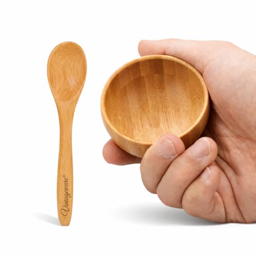 Vintageware® Mask Bowl - Small Skin Care Mask Bowl, Eco-Friendly Steam Beech Wood Mixing Tool Set, Facial Kit for DIY Facial Masks - Image 4