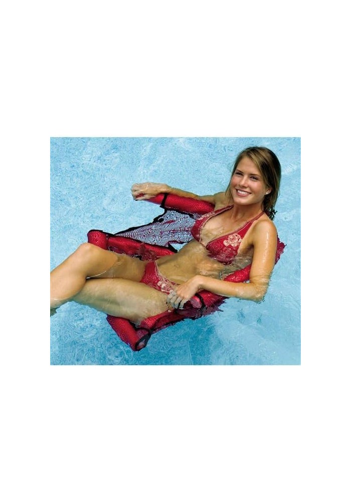Swimline Noodle Fun Seat Pool Float - Red Water Flotation Device