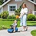 OLAKIDS 3 in 1 Ride on Push Car Licensed Lamborghini SIAN Baby Sliding with Parent Control Handle Universal Wheels Guardrails Toddlers Walking Toy with Music Under Seat Storage Blue - Image 4