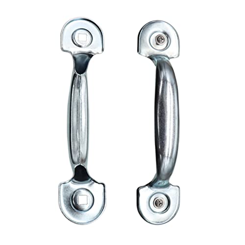 Xadnitu Garage Door Bottom Lift Handle for Most Gate Handles Replacement, Heavy Duty Door Pull Handle for Garage Outdoor Closet (2 Pack) - Image 5