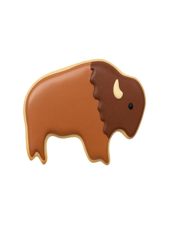 Bundle of Fun Buffalo Cookie Cutter with Easy to Push Design, for Baby Showers, Work Events, and Birthday Celebrations (4 inch) - Image 5
