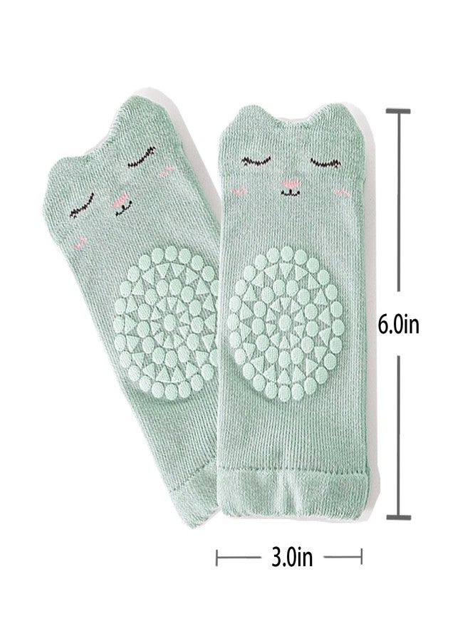 TFTSR Baby Knee Pads for Crawling (3 Pairs) and Baby Socks for Walking (3 Pairs), Walking Protector for Toddler Kid Girls Boy - Image 5