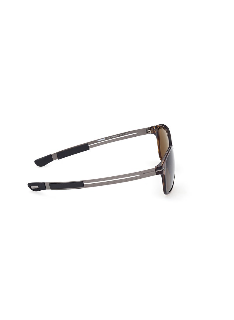 TOM FORD - Men's UV Protection Navigator Sunglasses - FT088052J59 - Lens Size: 59 Mm - Image 1